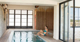 Piscine Intérieure Chauffée en L à Bourgogne 8m x 4m 5