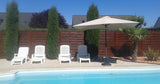 Piscine Chauffée Privée Fond Plat 9m Veigné Tours 6