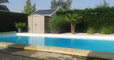 Piscine Chauffée Privée Fond Plat 9m Veigné Tours 12