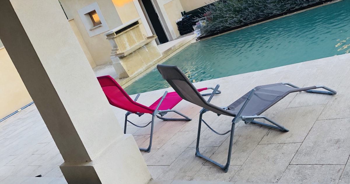 Piscine Privée Sans Vis-à-Vis à Carpentras 35 Minutes d'Avignon