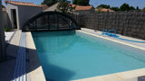 Belle Piscine Privée à Pornic avec Abri et Transats 2
