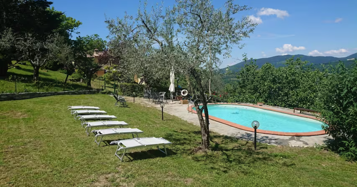 Swimmy Piscine Privée Avec Vue Panoramique Campagne De Fiesole