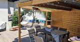 Belle Piscine 10x5m avec Plage et Jacuzzi à Grabels 5