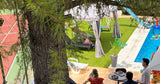 Piscine Privée avec Tennis et Jardin à Madrid Urbanización Eurovillas 21