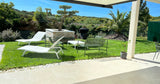 Piscine à Débordement Chauffée avec Vue et Brazero 3