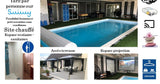 Swimmy Piscine Intérieure Chauffée Privée à Tergnier 9m x 4m 2