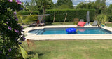 Belle Piscine de Campagne 8x4m avec Terrasse et Jardin 2