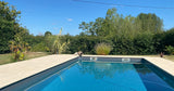 Belle Piscine de Campagne 8x4m avec Terrasse et Jardin 4