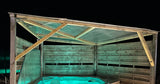 Piscine Privée Couverte Chauffée avec Spa et Sauna à Moëlan-sur-Mer 2