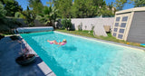Grande Piscine Privée à Montpellier 10x4m avec Terrasse et Barbecue 2