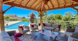 Piscine Privée à Débordement avec Vue Mer Cagnes-sur-Mer 3