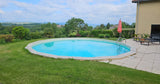 Piscine Privée Ronde à Lissieu Proche Limonest 2