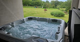 Piscine Privée Ronde à Lissieu Proche Limonest 4