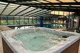 Grande Piscine Couverte Et Chauffée Avec Jacuzzi Privée 2