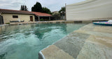 Belle Piscine Carrelée Avec Pierre De Bali Et Chauffée 7