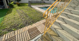 Belle Piscine Carrelée Avec Pierre De Bali Et Chauffée 5