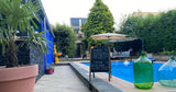 Piscine Privée Chauffée Walhain avec Hammam et Grand Jardin 5