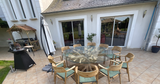 Piscine Privée avec Décor Asiatique et Jacuzzi à Farceaux 5