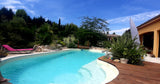 Piscine Forme Libre au Sel sans Vis à Vis Montegut 7