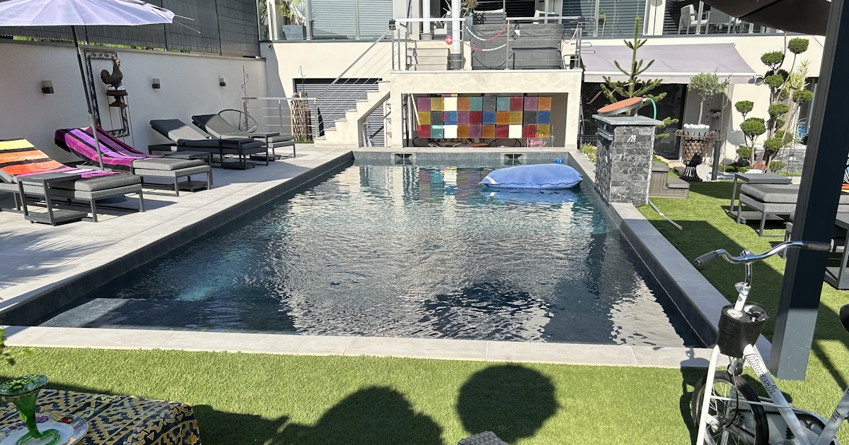 Piscine Chauffée Privée à Civrieux-d'Azergues Sans Vis-à-vis