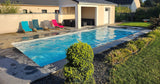 Belle Piscine Chauffée Avec Plage 9x3,5 à Monts 2