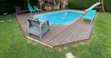 Swimmy Piscine Privée Grisy-Suisnes 3.70x7.5m Chauffée avec SPA 1