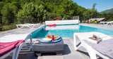 Grande Piscine Privée à Miglos avec Jardin et Guinguette 9