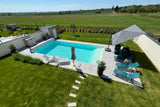 Piscine Chauffée Privée 10m x 5m à Dijon Nord Toison d'Or 6