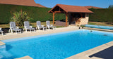 Piscine Privée 10m x 5m à Sevrey avec Jardin et Pétanque 2