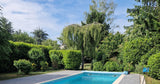 Belle et grande piscine chauffée dans un écrin de verdure 2