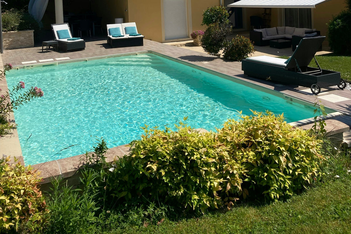 Lagoa Verde Piscine Chauffée Privée 4x8m à Denicé