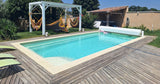 Piscine Extérieure Chauffée à 28° à Lacrost Privée 2