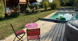 Piscine Privée Chauffée à Champmotteux pour 6 Personnes 9