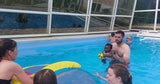 Piscine Privée Couverte à Courpalay avec Jardin et Espace de Travail 12