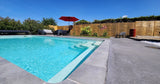 Piscine Privée Chauffée à Colfontaine Jardin 8 Personnes 8x4m 2
