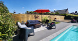 Piscine Privée Chauffée à Colfontaine Jardin 8 Personnes 8x4m 3