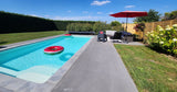 Piscine Privée Chauffée à Colfontaine Jardin 8 Personnes 8x4m 8