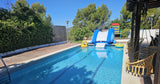 Piscine Privée Rustique avec Vue sur Montserrat près de Barcelone 2