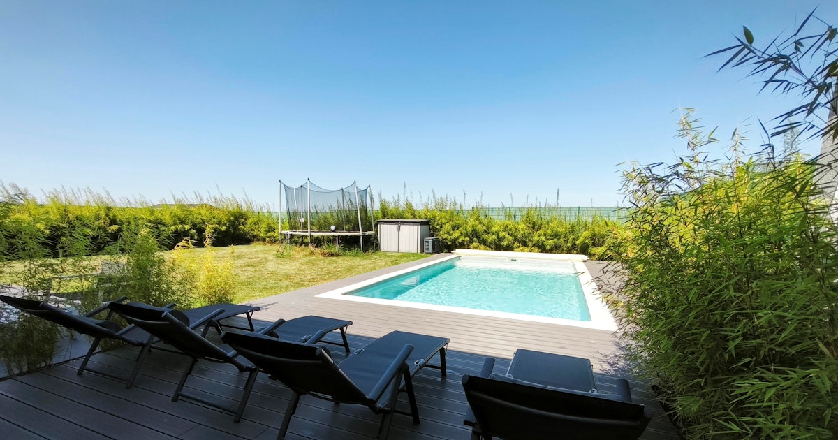 Piscine Chauffée 8x4m avec Terrasse à Rurange-lès-Thionville
