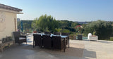 Piscine à Débordement avec Vue sur Golf à Juvignac 6