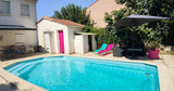 Piscine 8x4 Extérieure Privée à Marignane avec Terrasse 1
