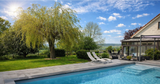 Belle Piscine Chauffée en Pleine Campagne avec Vue Magnifique 1