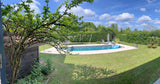 Belle Piscine de Campagne 8x4m avec Terrasse et Jardin 5