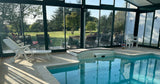 Grande Piscine Chauffée Sous Véranda Privée à Baden Morbihan 2