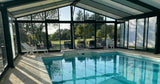 Grande Piscine Chauffée Sous Véranda Privée à Baden Morbihan 1