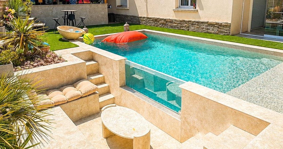 Piscine Privée au Calme avec Jardin à Chaponnay