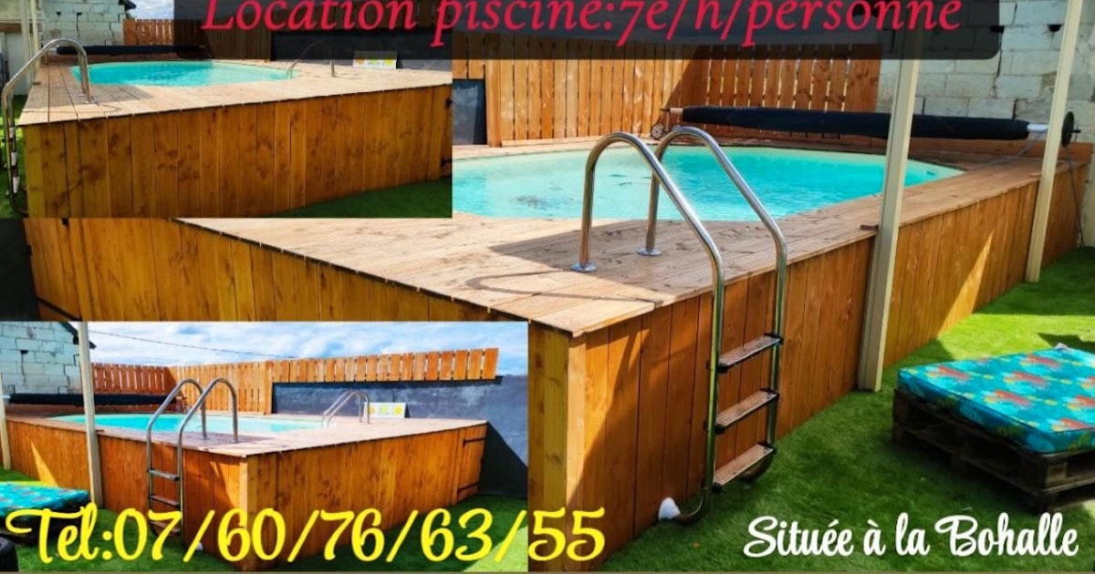 Swimmy Location Piscine Privée à la Campagne Angers 6,5m