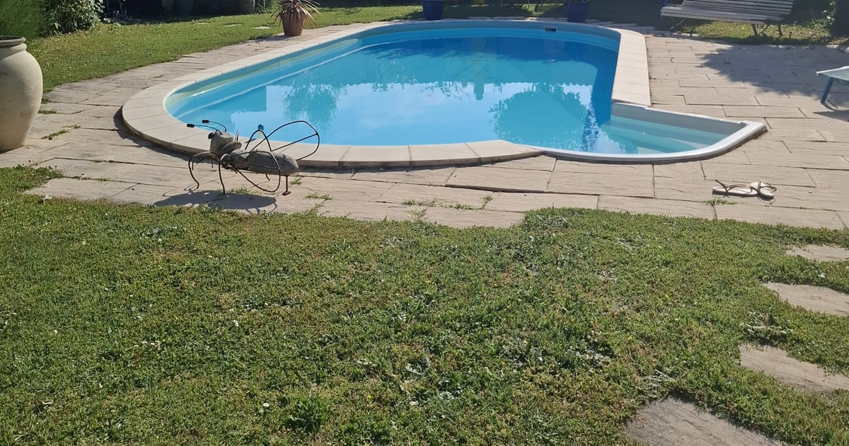 Belle Piscine Arborée 8x4 à Valence