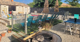 Piscine Privée avec Balnéothérapie à Lapalud 4