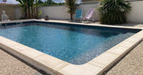 Belle Piscine Privée Sans Vis à Vis à Léogeats 8x4m 3